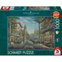 Schmidt Puzzle 1000 pièces : À la terrasse d'un café espagnol, Thomas Kinkade