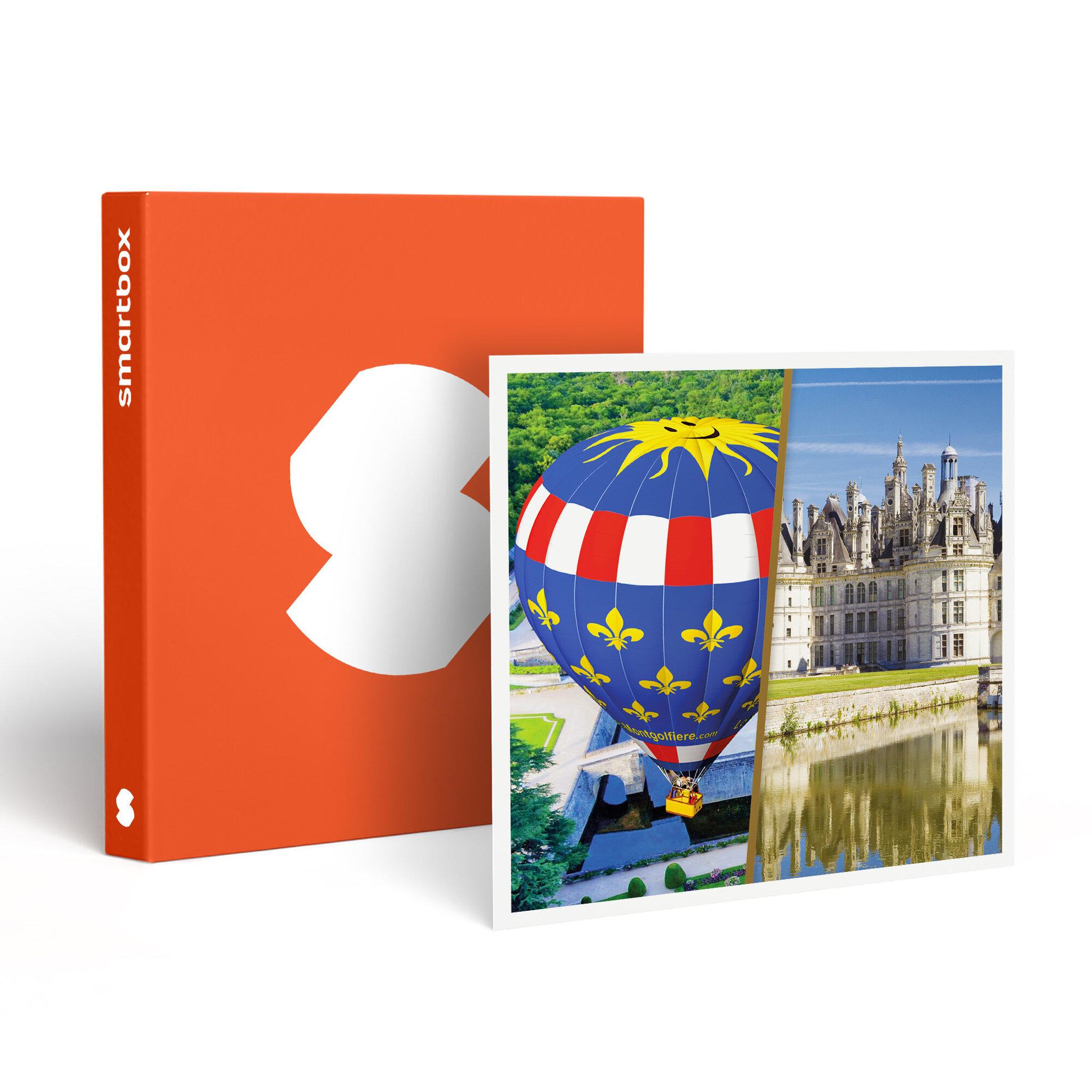 Smartbox Séjour de 2 jours avec vol en montgolfière pour 2 personnes en Touraine - Coffret Cadeau Multi-thèmes