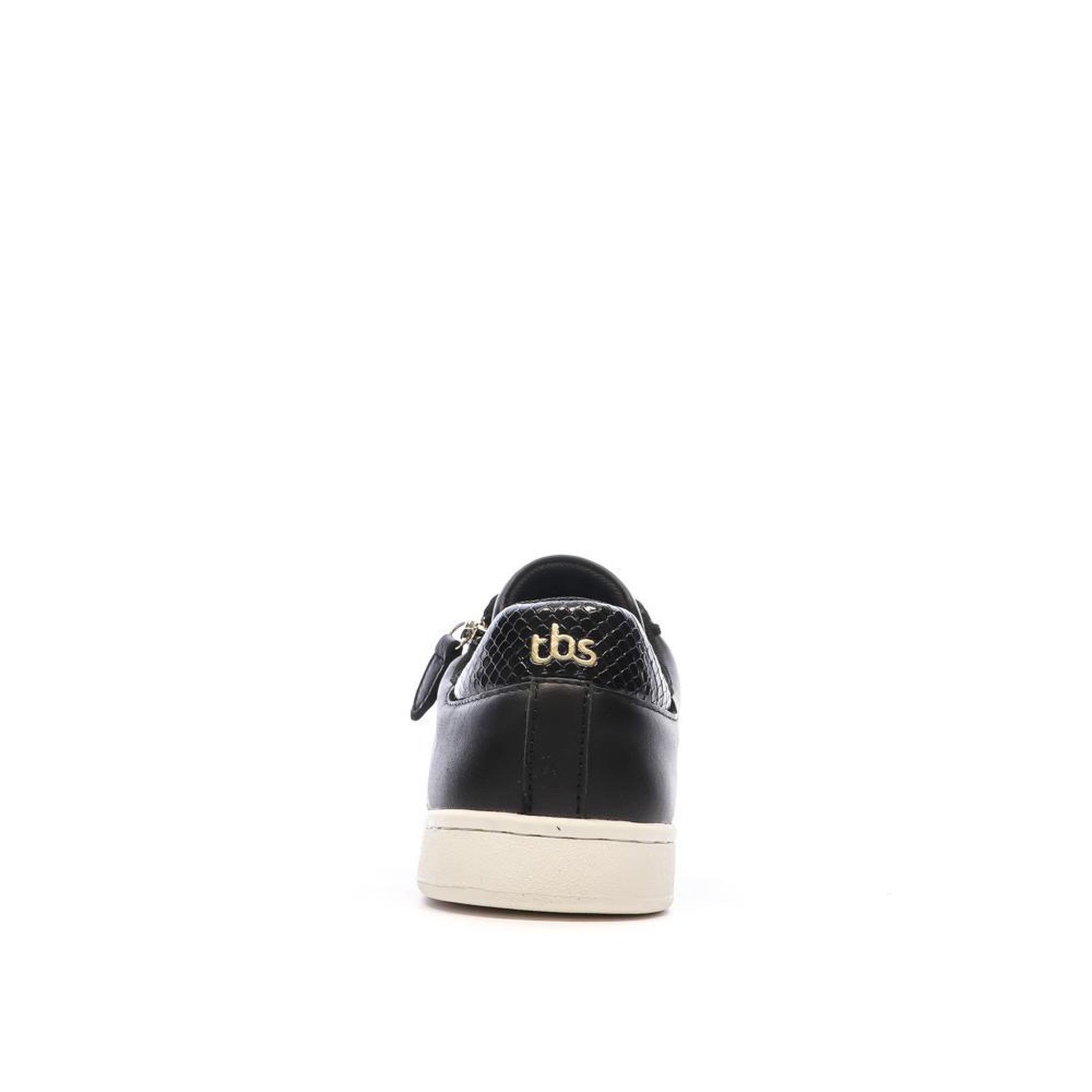 Voir la diapositive 4 : TBS Baskets noires femme tbs lorazip