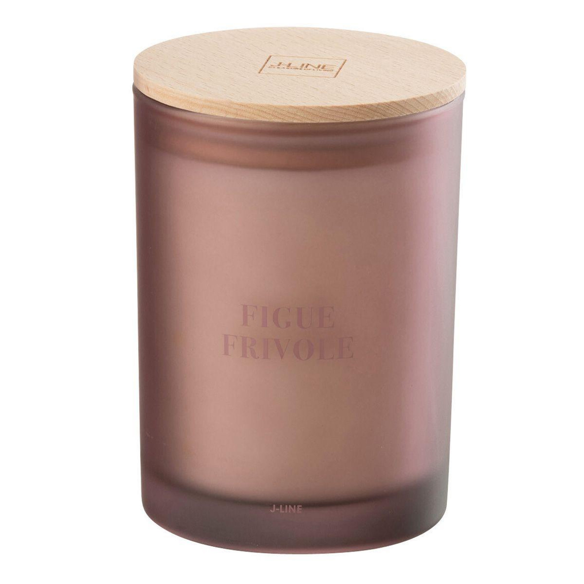 J-LINE Bougie parfumée  accords essentiels  12cm figue frivole