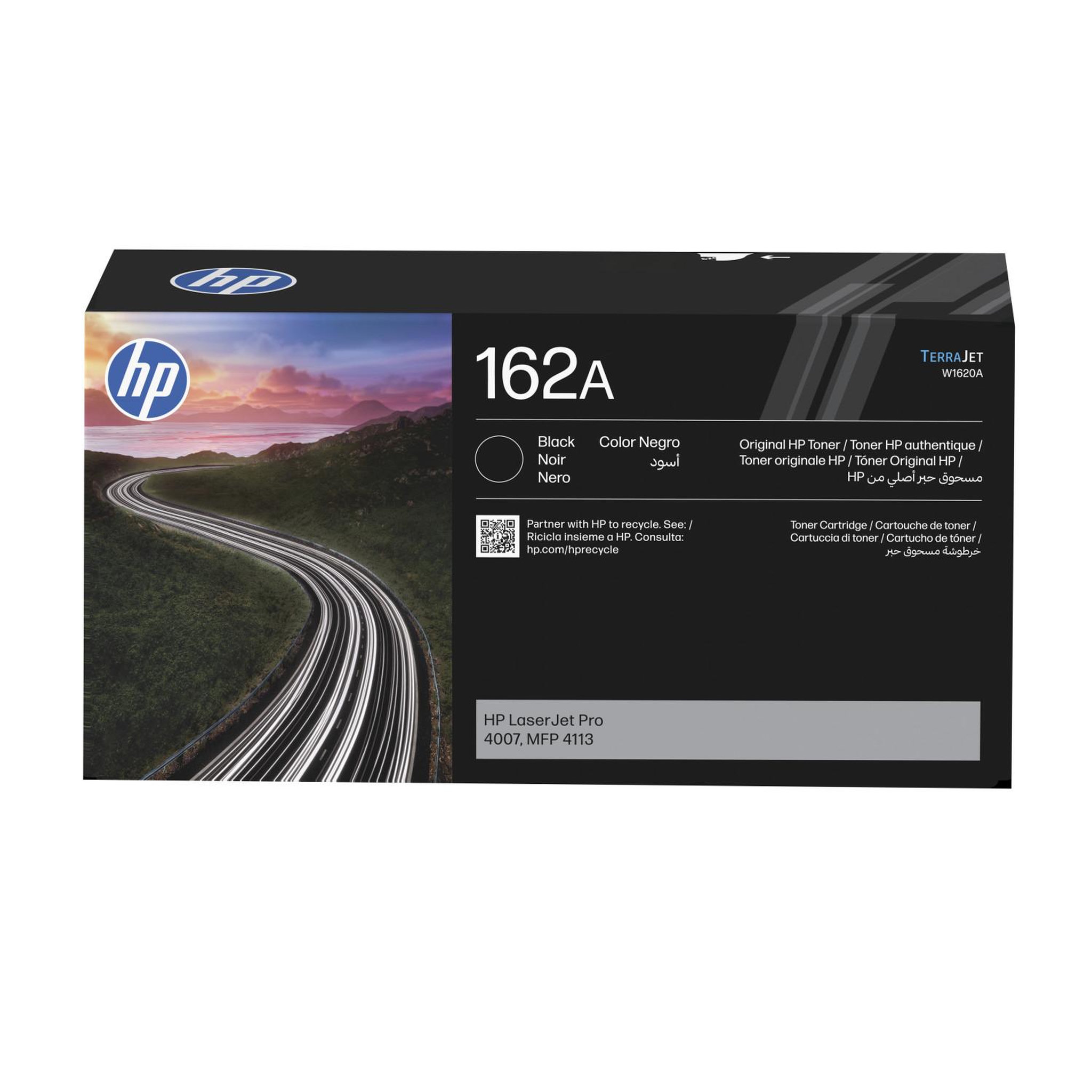 HP Hp cartouche de toner laserjet authentique noire 162a