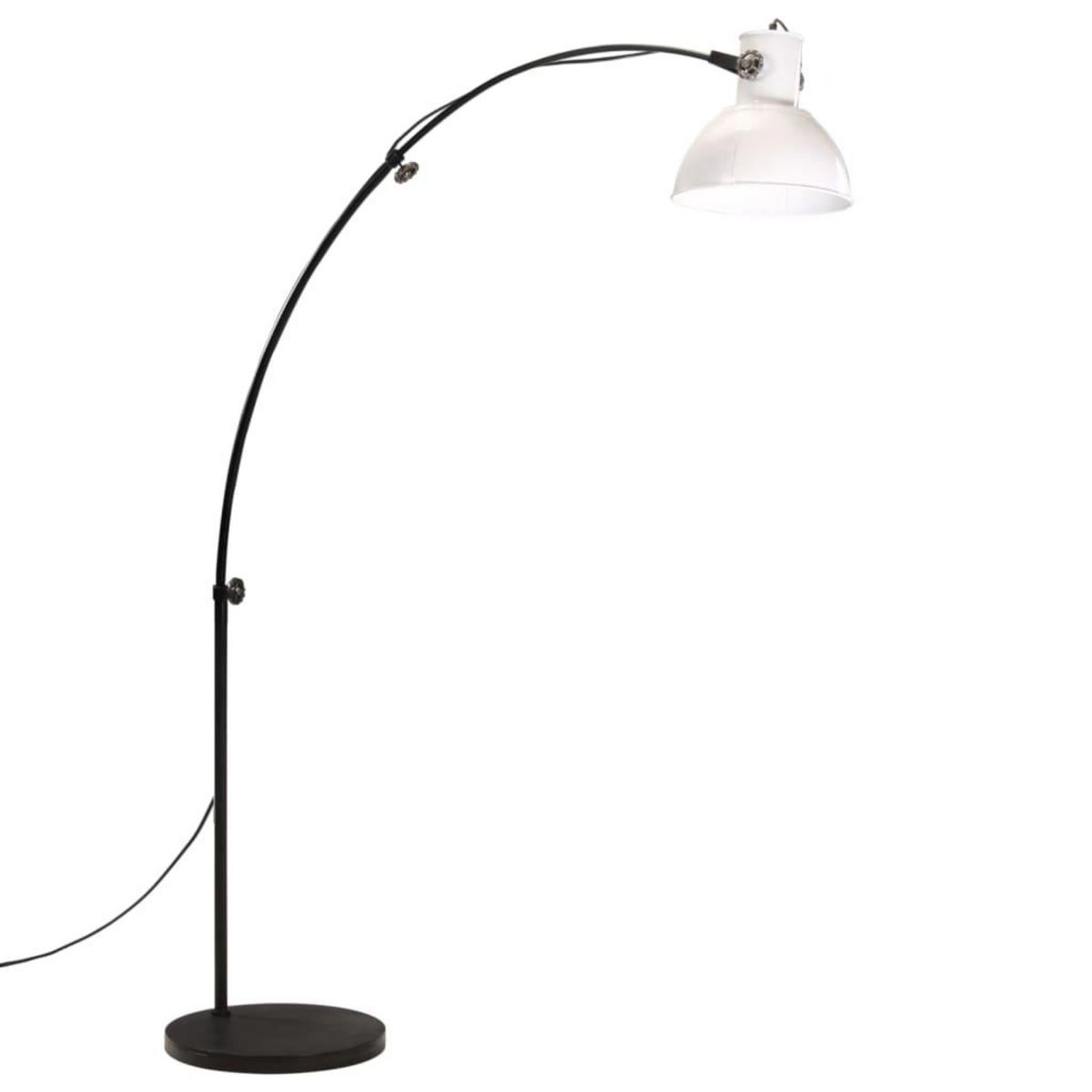 VIDAXL Lampadaire 25 W blanc 150 cm E27