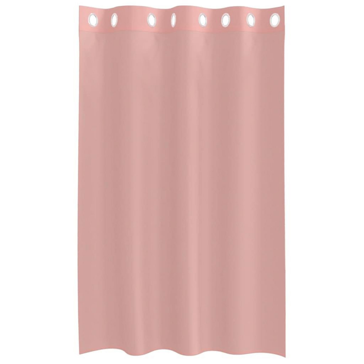 VIDAXL Rideaux en voile avec œillets 2 pcs rose 140x175 cm