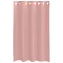 Voir la diapositive 4 : VIDAXL Rideaux en voile avec œillets 2 pcs rose 140x175 cm