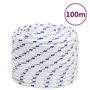 Voir la diapositive 1 : VIDAXL Corde de bateau Blanc 16 mm 100 m Polypropylene