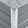 Voir la diapositive 5 : VIDAXL Lit sureleve de jardin Acier galvanise 100x40x77 cm Gris