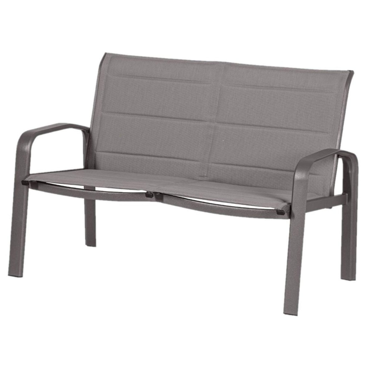 HESPERIDE Salon de jardin Elyn en aluminium et texaline