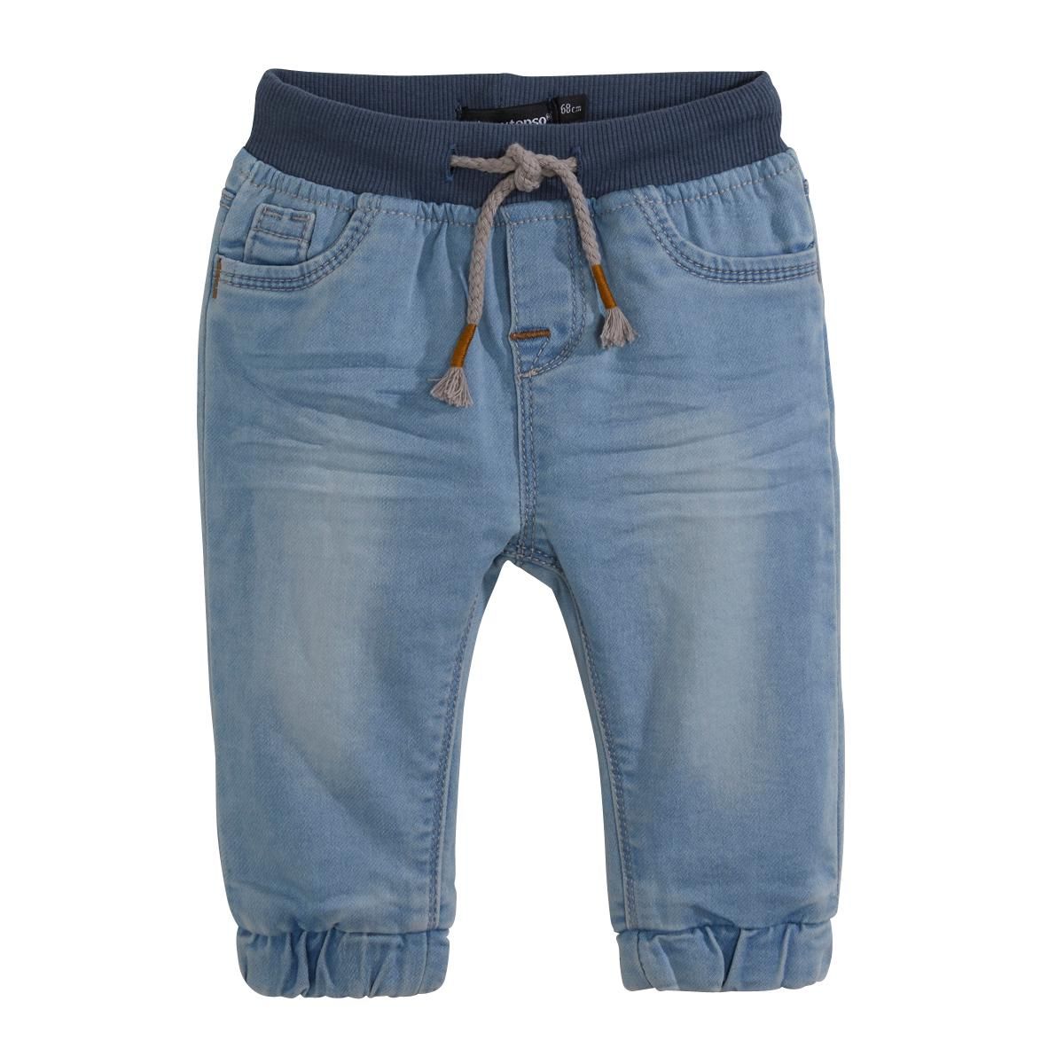 IN EXTENSO Pantalon denim maille bébé garçon