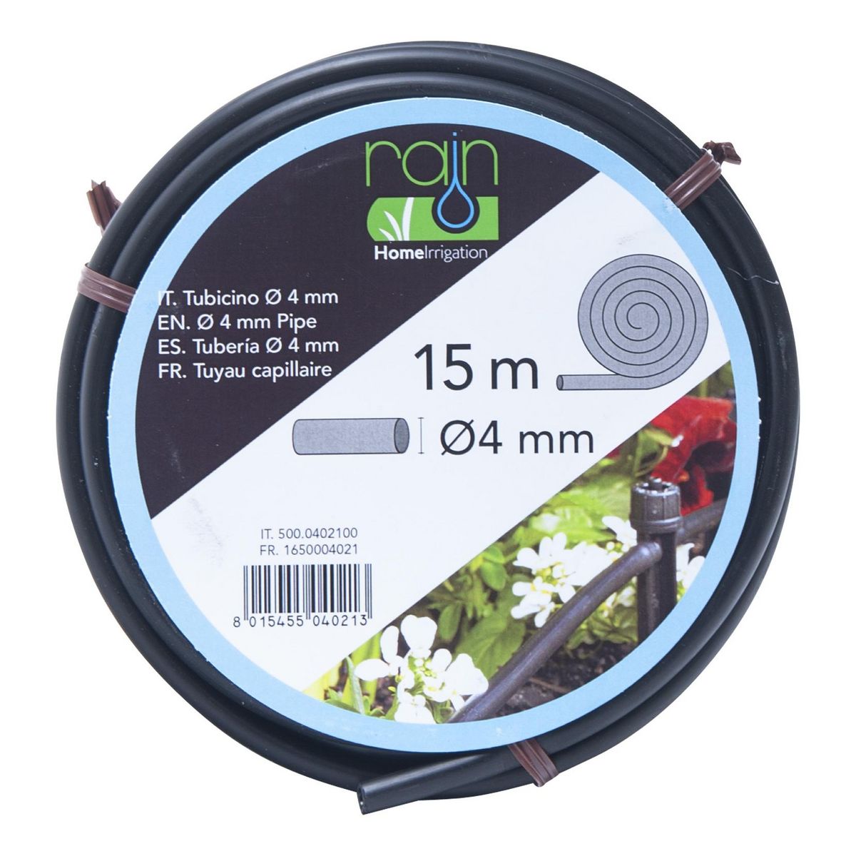 RAIN Tuyau capillaire 15m ø 4mm