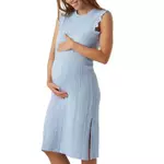vero moda maternity robe bleu femme vero moda marternity nika