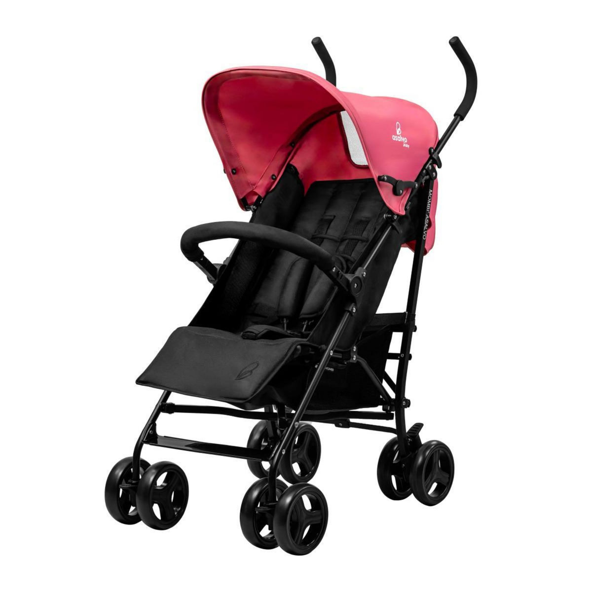 Asalvo Poussette Mombi 2 - Rose noir