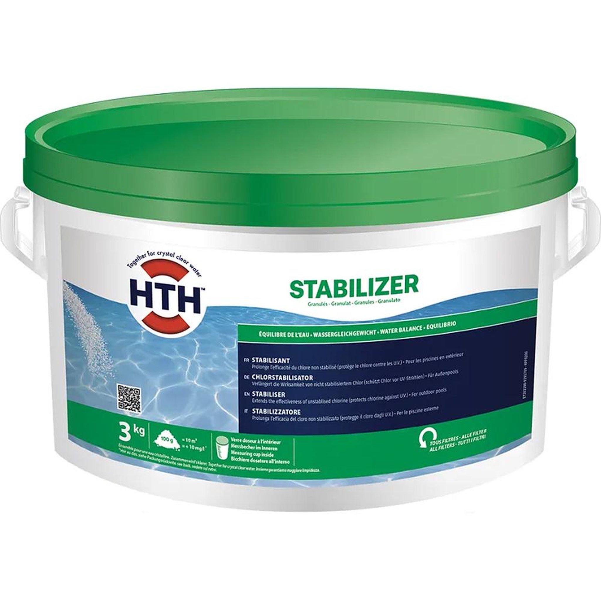 HTH Stabilisant de chlore 3kg - s900612h1