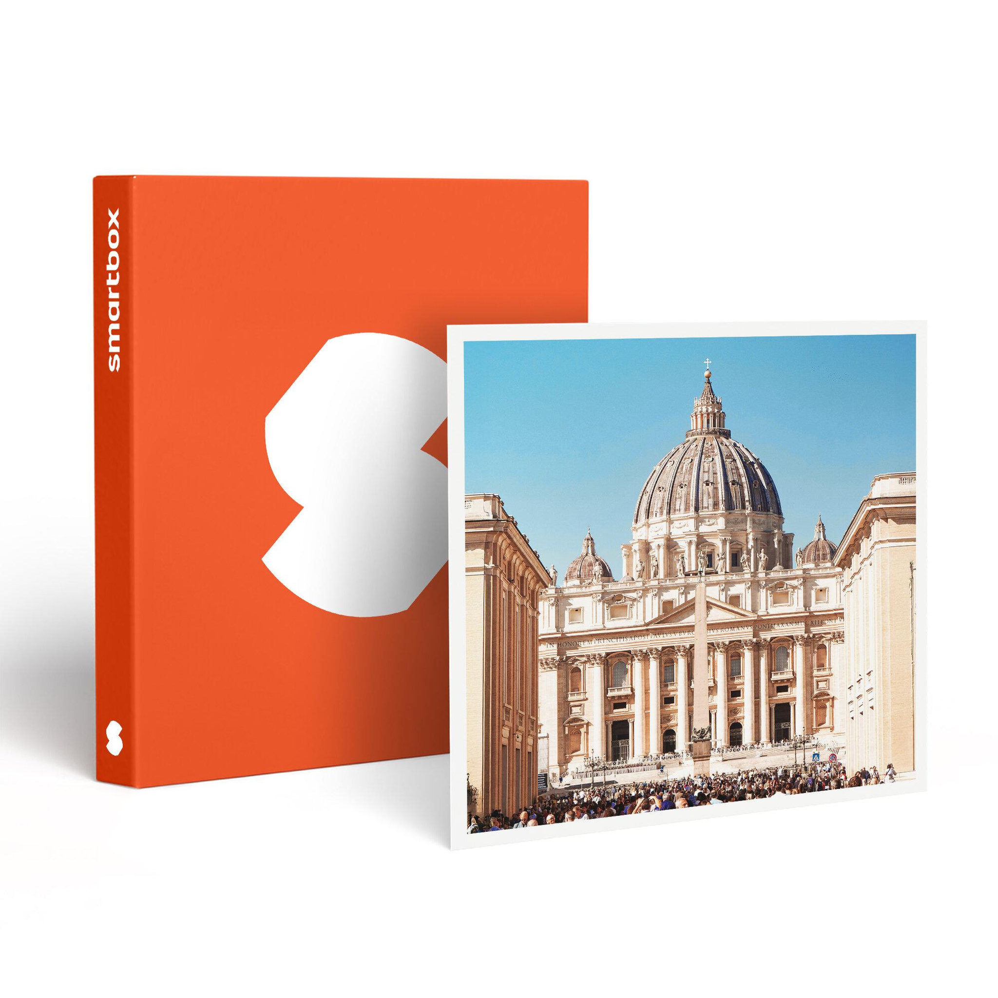 Smartbox City trip à rome : 5 jours en hôtel 3* avec visites des lieux incontournables en haute saison - coffret cadeau séjour