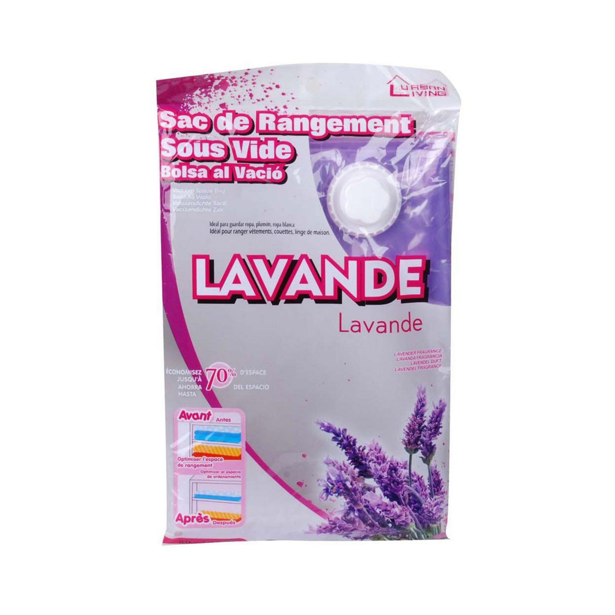 DIVERS Sac de compression - 100 x 80 cm - Senteur océan