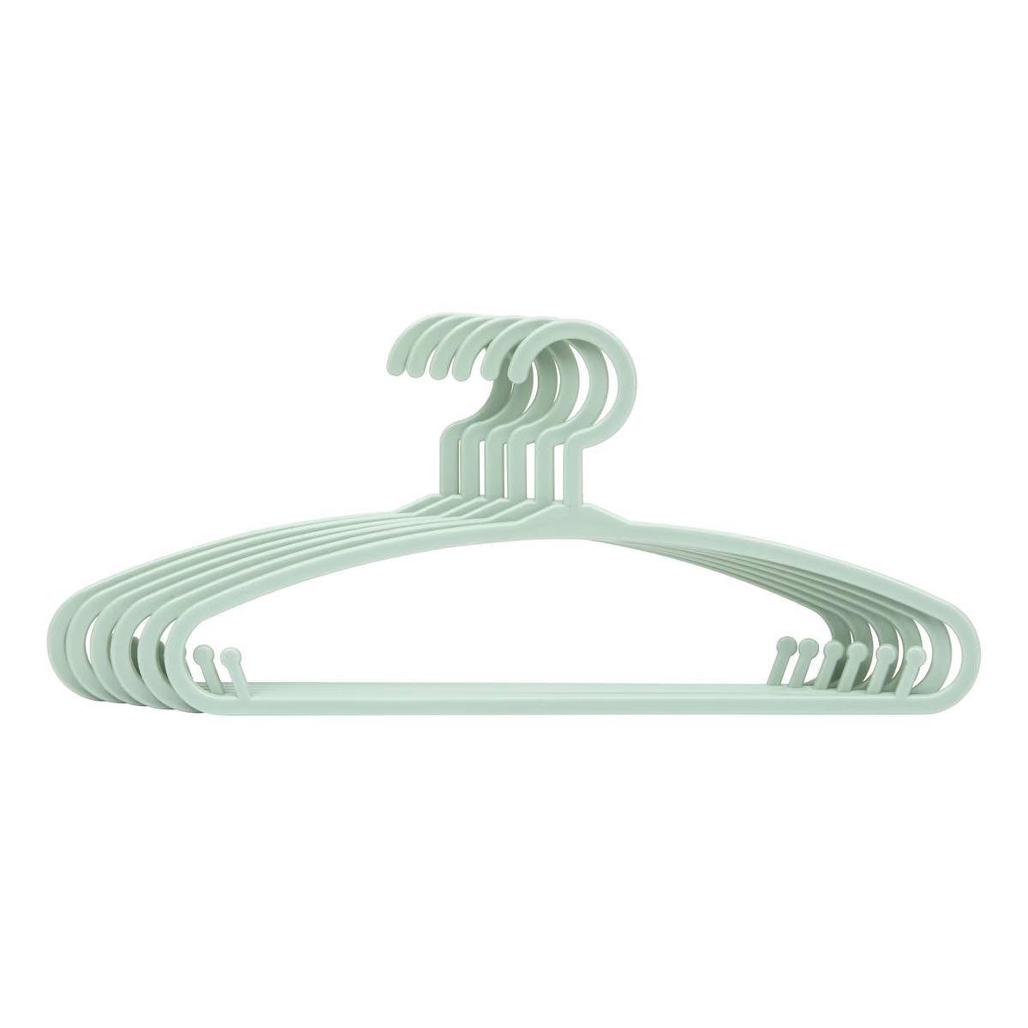 Atmosphera Kids Lot de 6 cintres enfant  aast  28cm vert