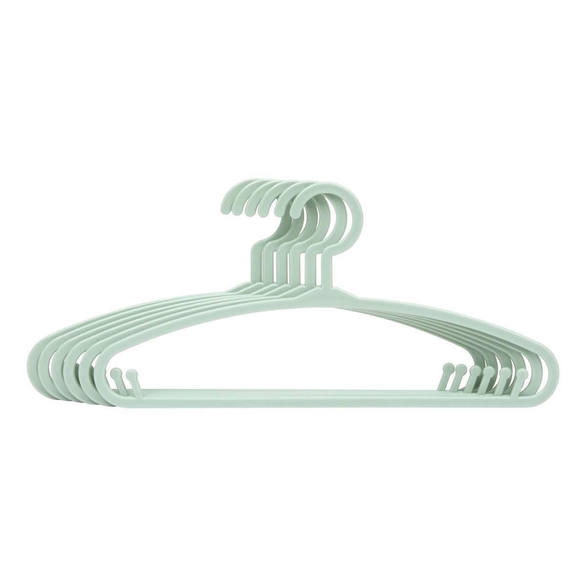 Atmosphera Kids Lot de 6 Cintres Enfant  Aast  28cm Vert