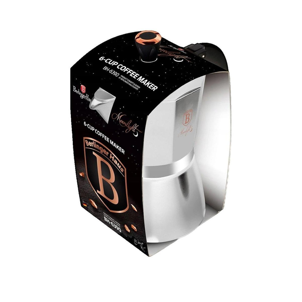 BERLINGER HAUS Machine à expresso Berlinger Haus modèle 5999108403989 finition gris