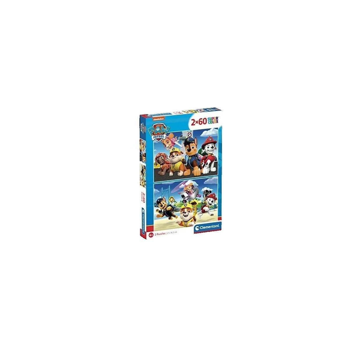 CLEMENTONI Puzzle Clementoni Paw Patrol 2x60 pièces