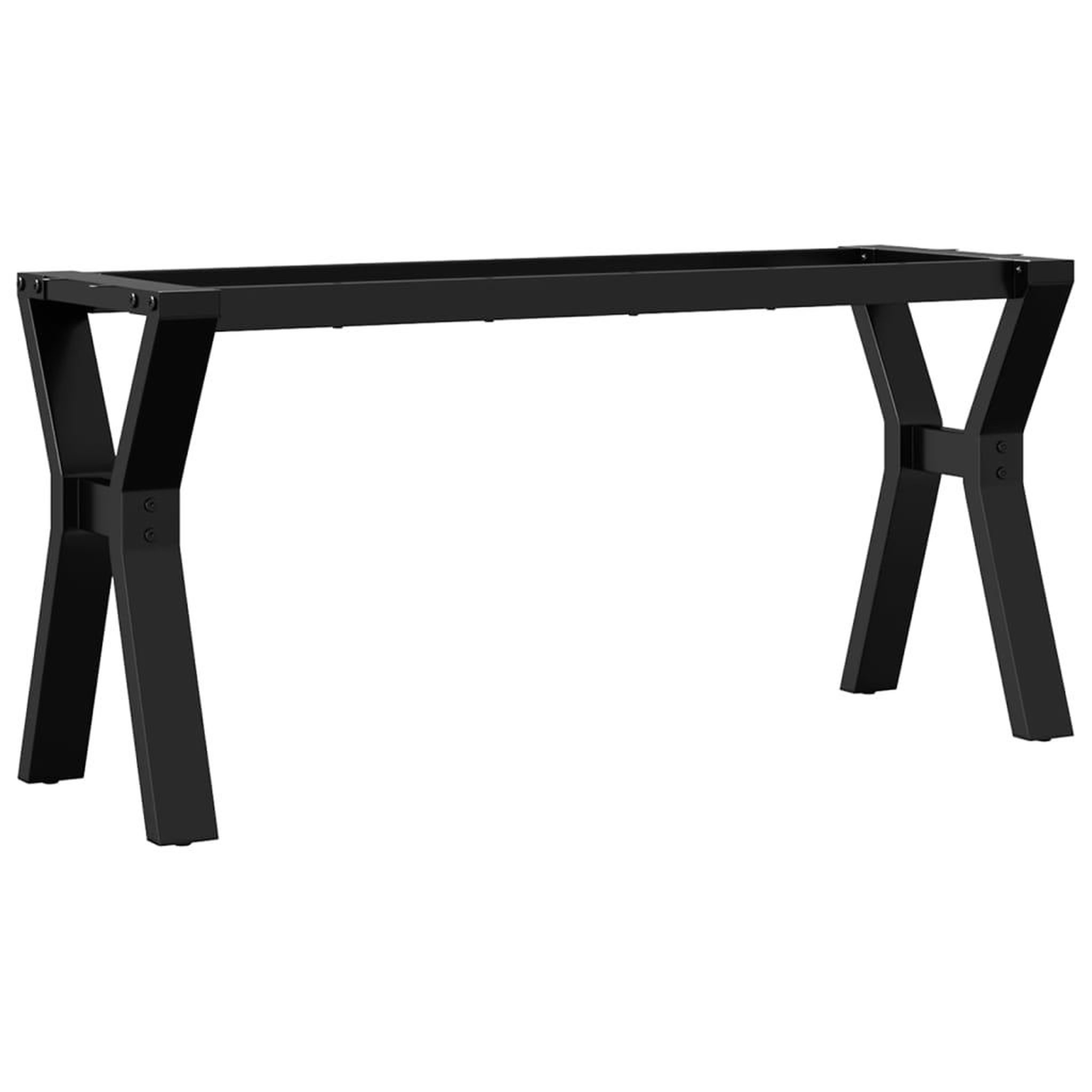 Voir la diapositive 2 : VIDAXL Pieds de table basse cadre en Y 90x30x43 cm acier