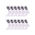 KTM Lot de 12 Paires de tennis homme. Coloris disponibles : Blanc