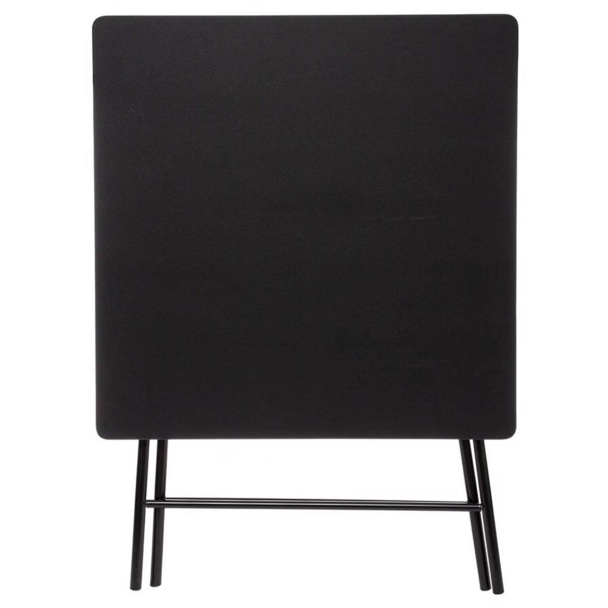 FIVE Table d'appoint pliable en métal pour 4 personnes - Noir