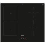 Siemens Table de cuisson induction 60cm 4 foyers 4600w noir - EE611BPB5E