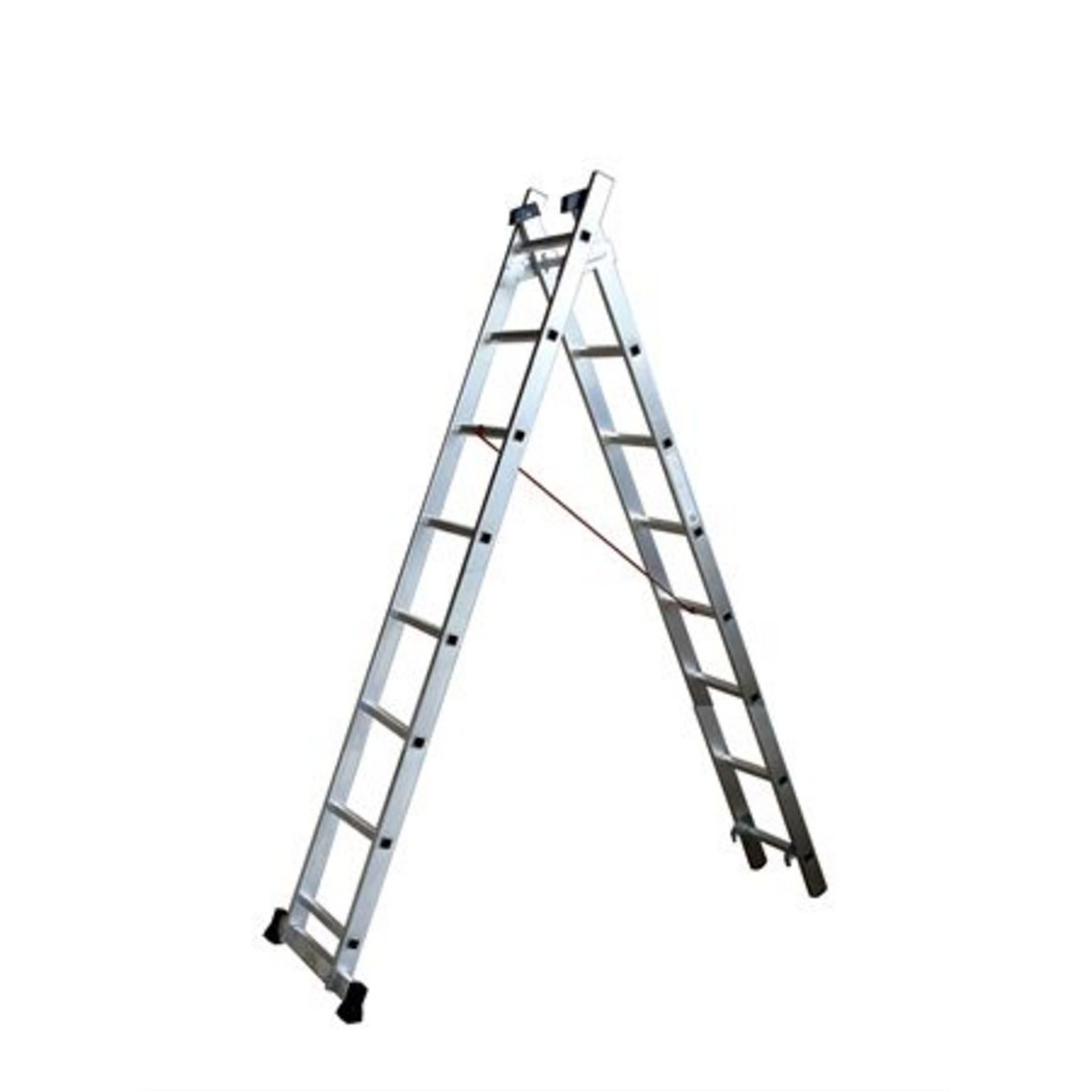 ESCALUX Echelle transformable 2x8 échelons - 3m85