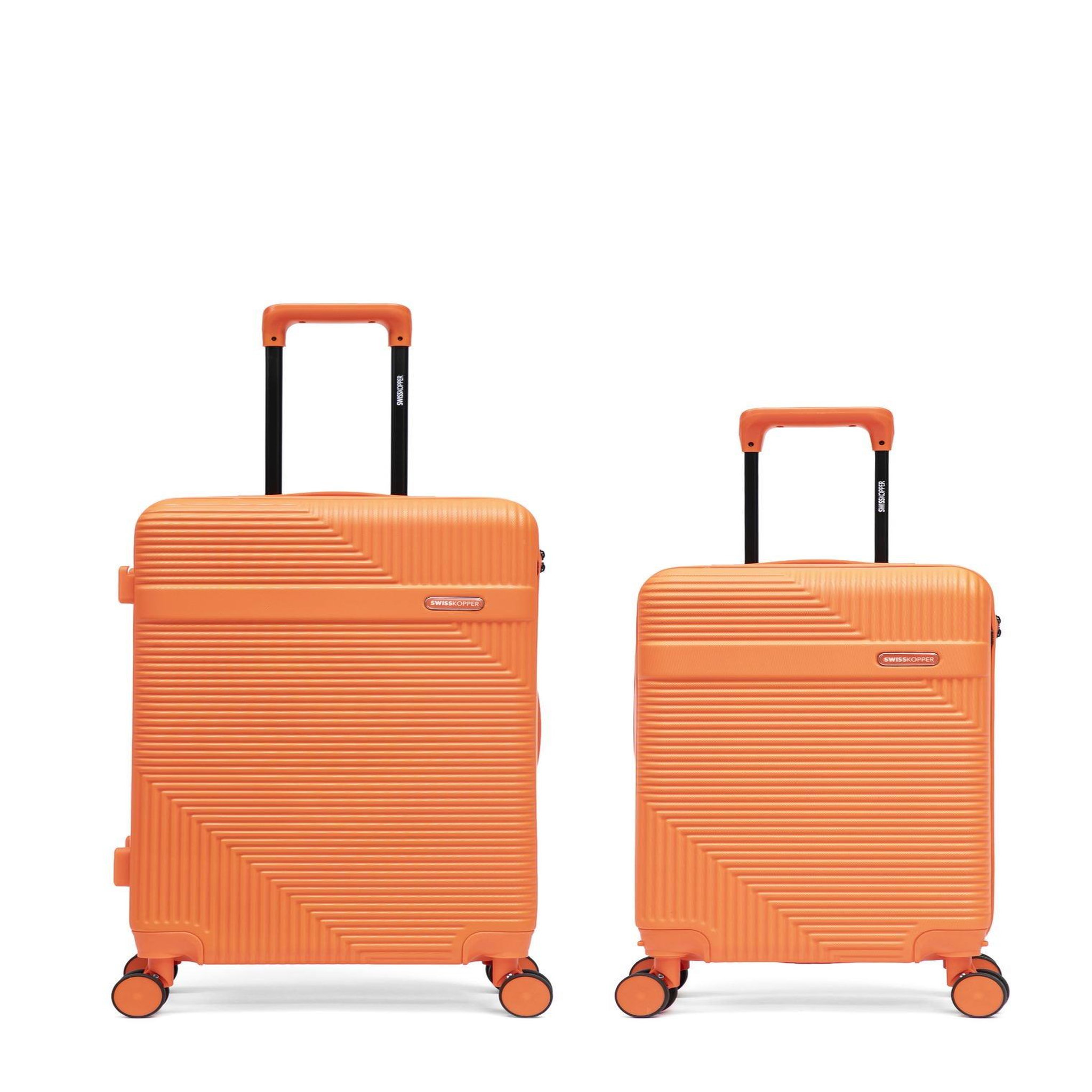 SWISS KOPPER Lot de 2 Valises Rigides Taille Moyenne et Cabine WOHLEN