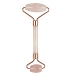 Paris Prix Rouleau de Massage Quartz  Jade  14cm Rose