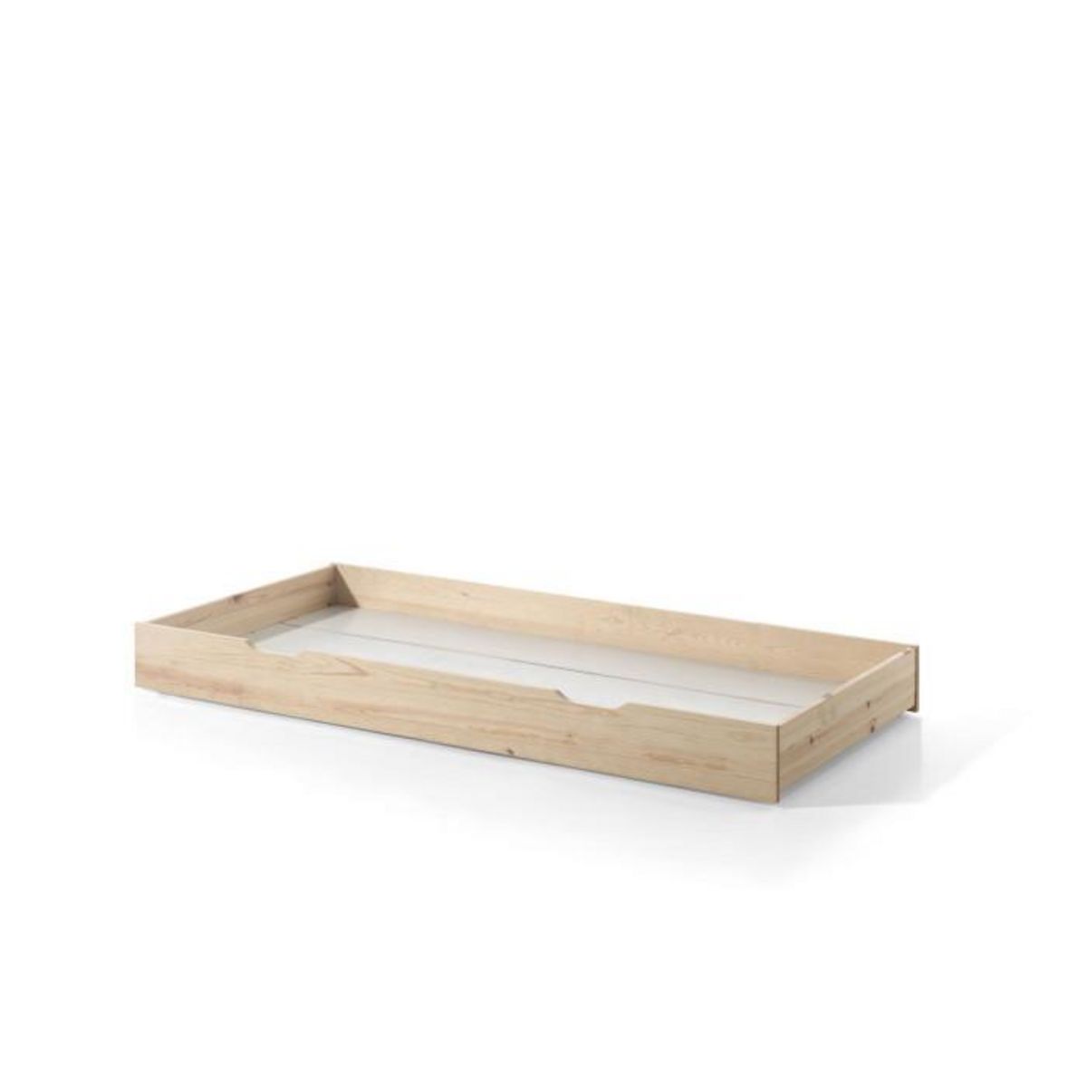 Paris Prix Pack - Lit Enfant & Tiroir  Tipi  90x200cm Blanc & Naturel