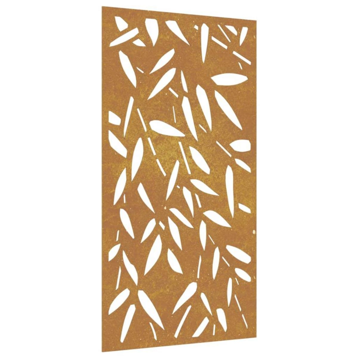 VIDAXL Decoration murale jardin 105x55 cm design de feuille de bambou