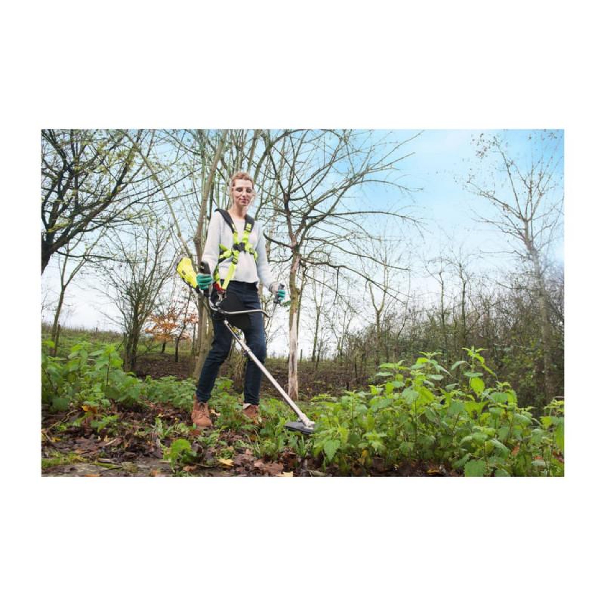 Voir la diapositive 5 : Ryobi Débroussailleuse RYOBI - OBC1820B - 18V One+ sans batterie ni chargeur