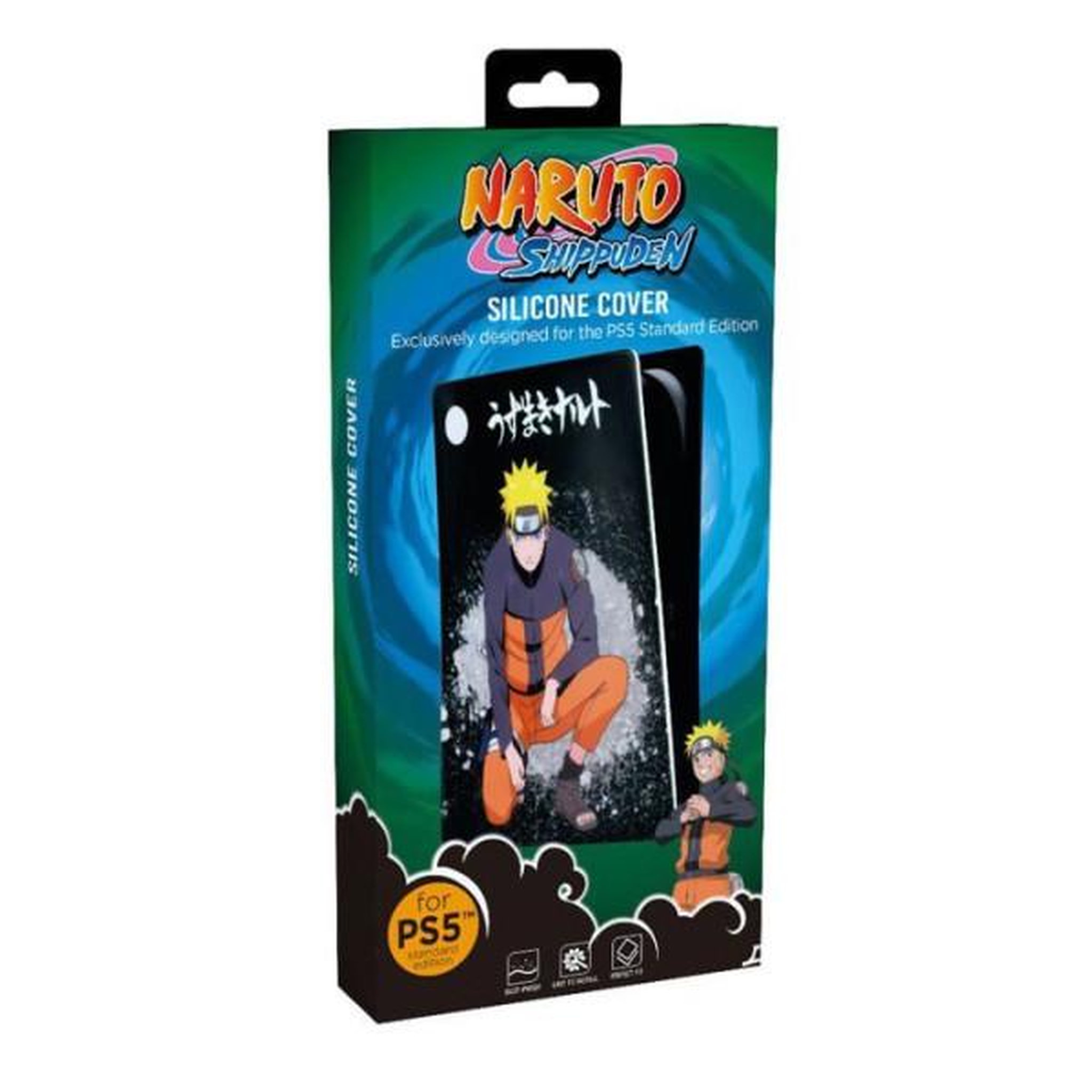Voir la diapositive 2 : Konix Silicone Cover Pour Playstation 5 - Naruto-Accessoire-PS5