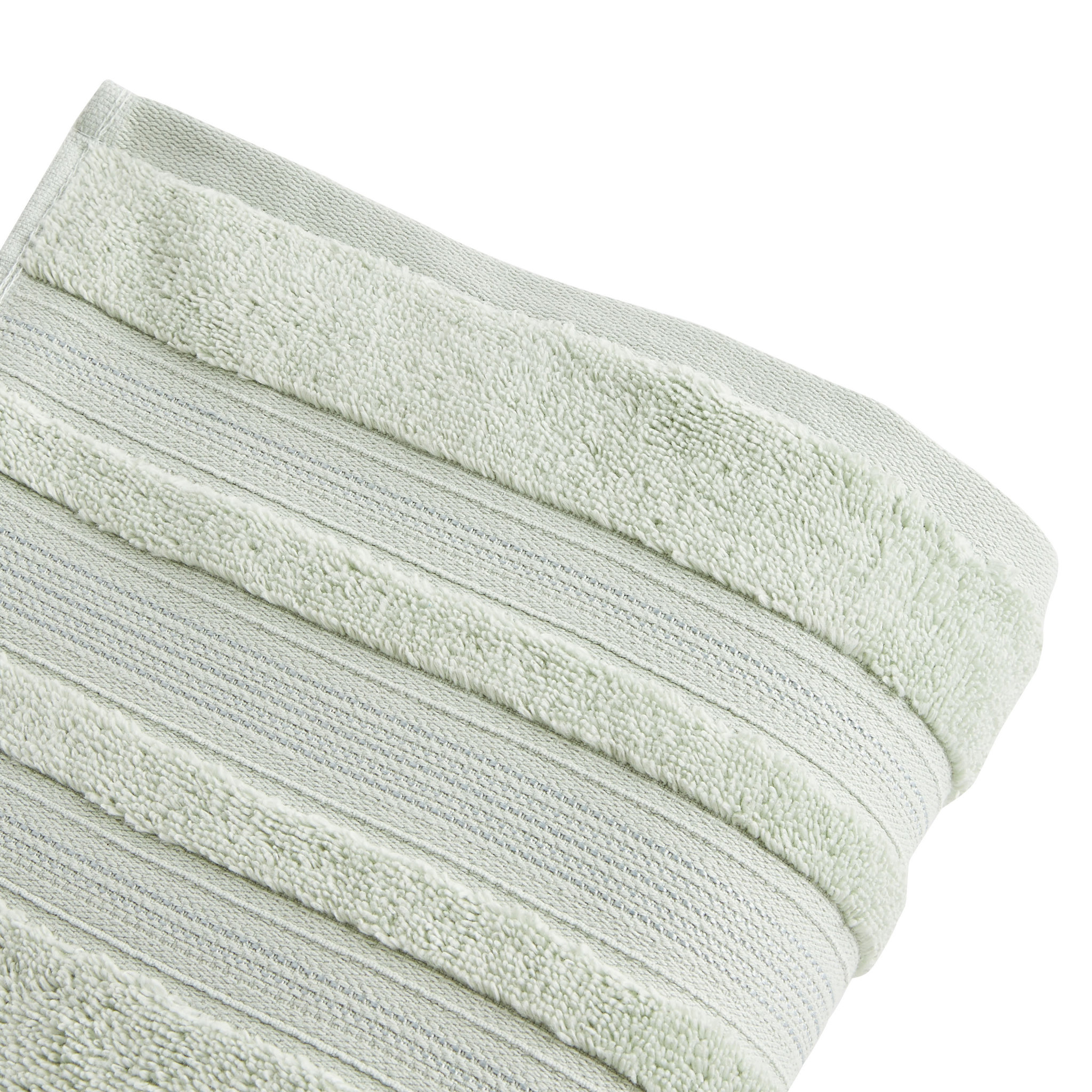Voir la diapositive 2 : ACTUEL Serviette invité unie en coton 500g/m² NANO