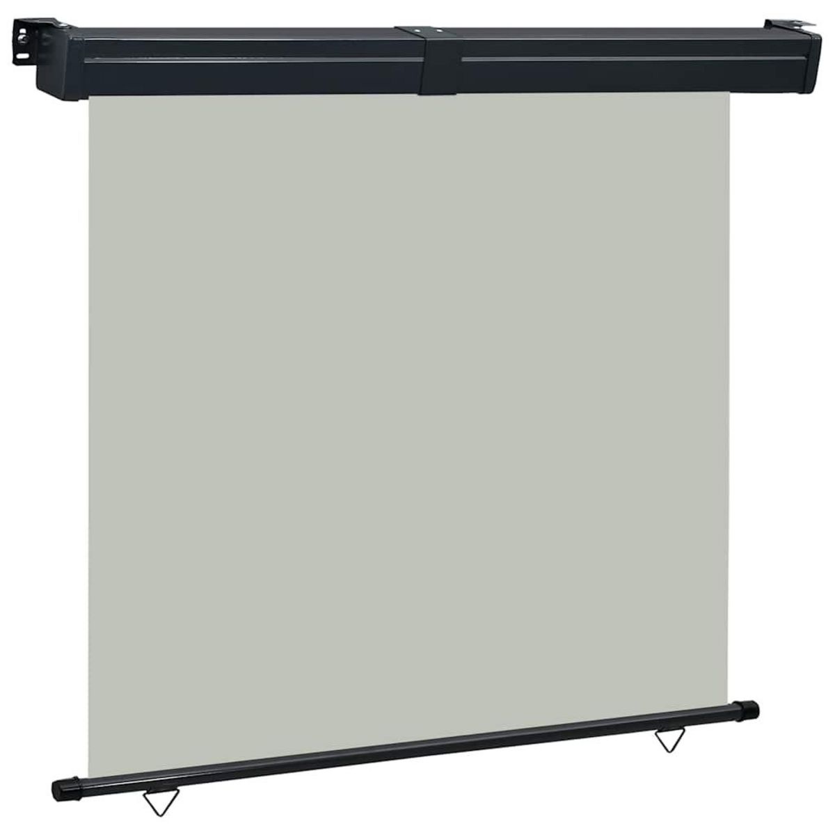 VIDAXL Auvent lateral de balcon 175x250 cm Gris