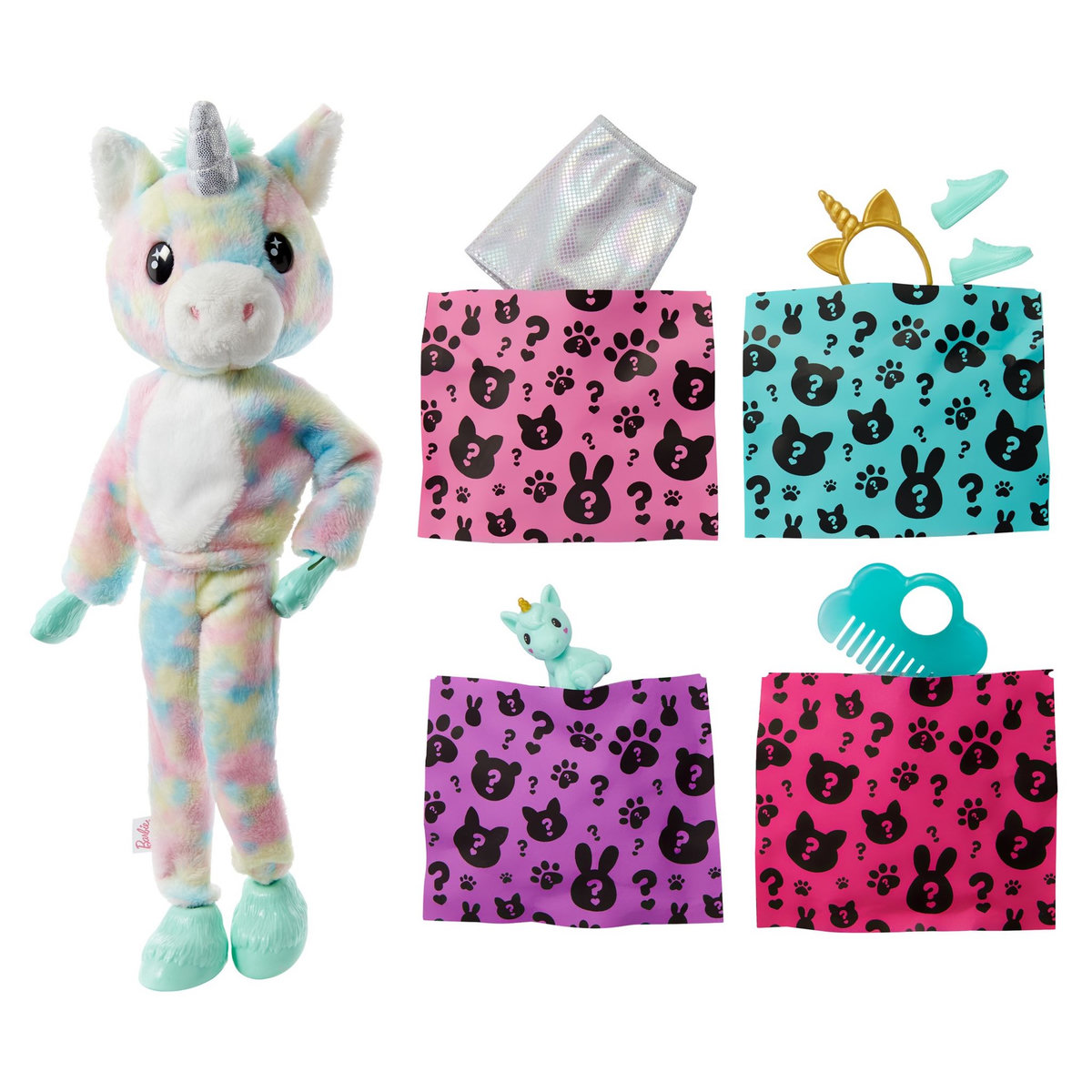 BARBIE Poupée Barbie Cutie Reveal Licorne
