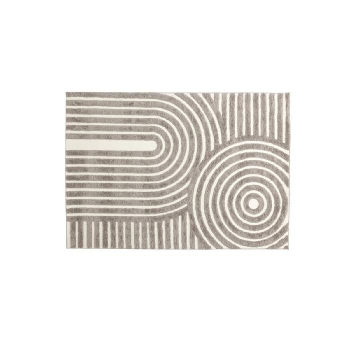 Paris Prix Tapis Déco  Nikita  200x290cm Gris