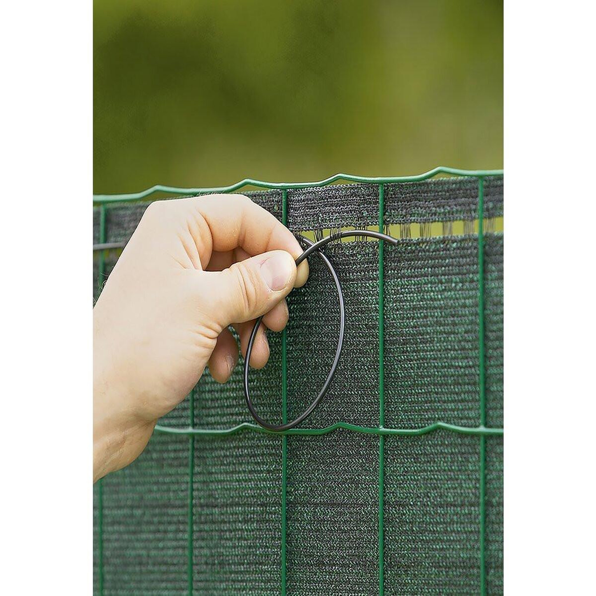 Voir la diapositive 2 : Habitat et Jardin Natte brise-vue tissée -   Supratex  - 1.50 x 25 m - Vert