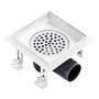 Voir la diapositive 5 : VIDAXL Drain de douche avec couvercle 2 en 1 15x15 cm Acier inoxydable