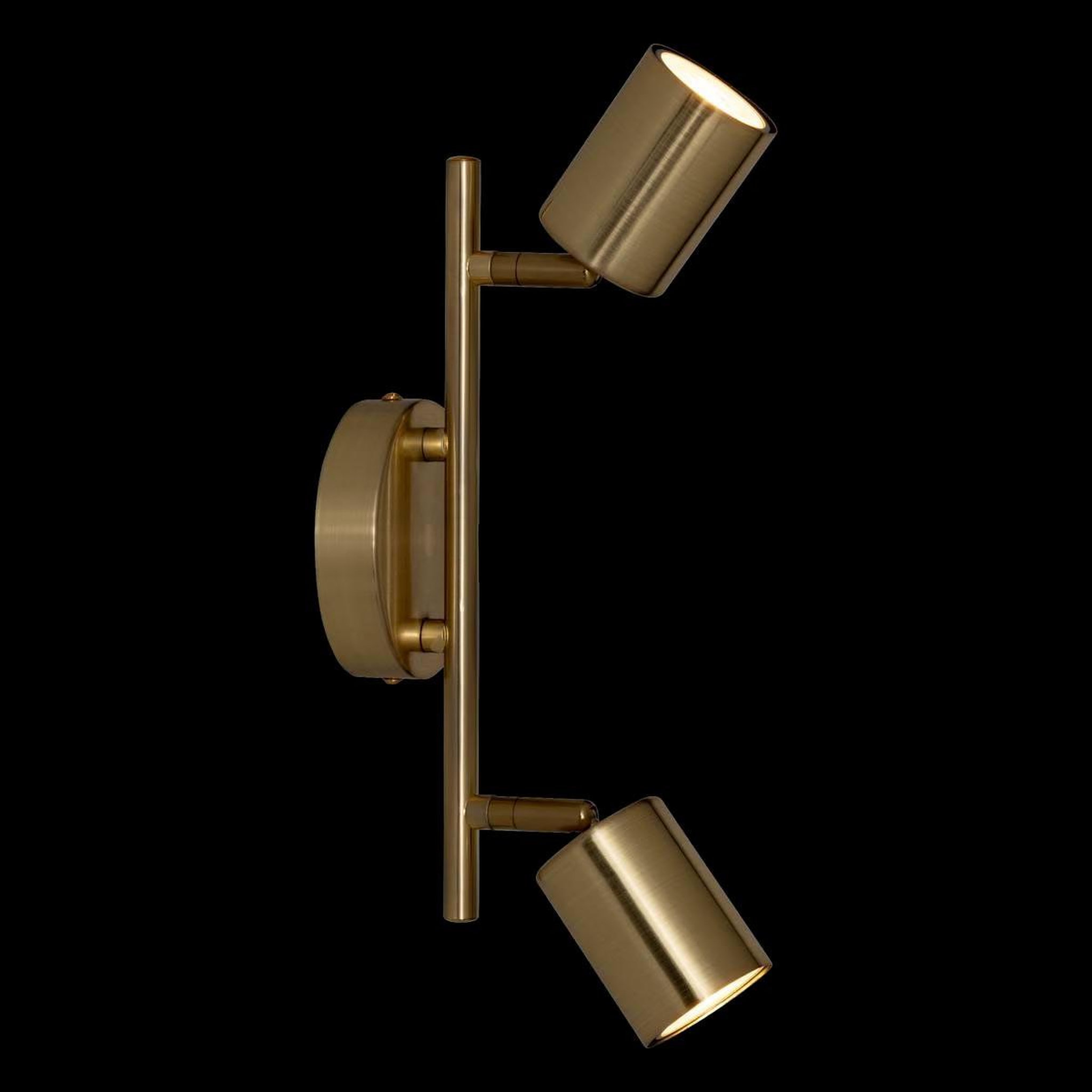 Voir la diapositive 5 : ATMOSPHERA Applique murale 2 spots orientables  vico  16cm doré