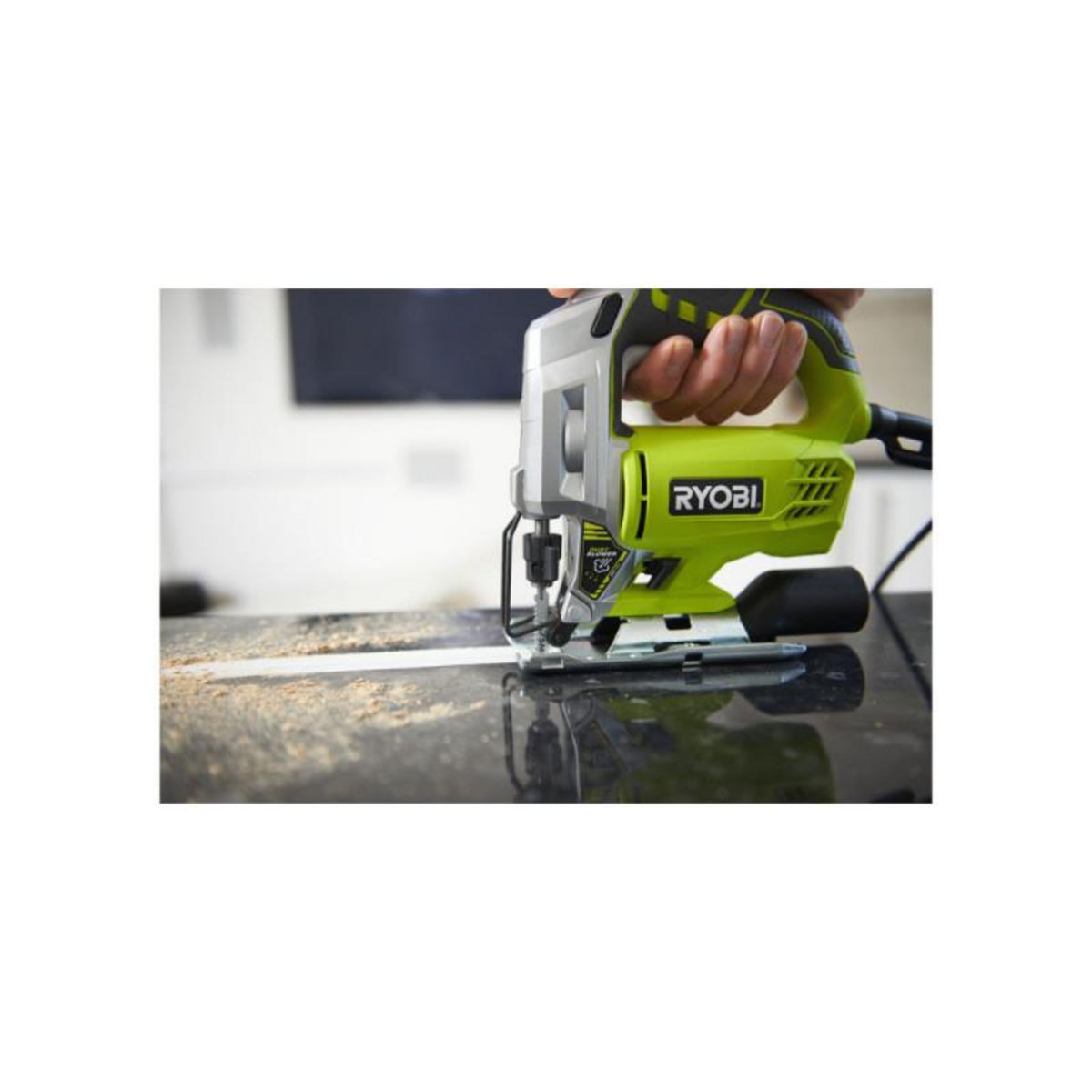 Ryobi Scie sauteuse électrique RYOBI 500W 75mm bois RJS750-G