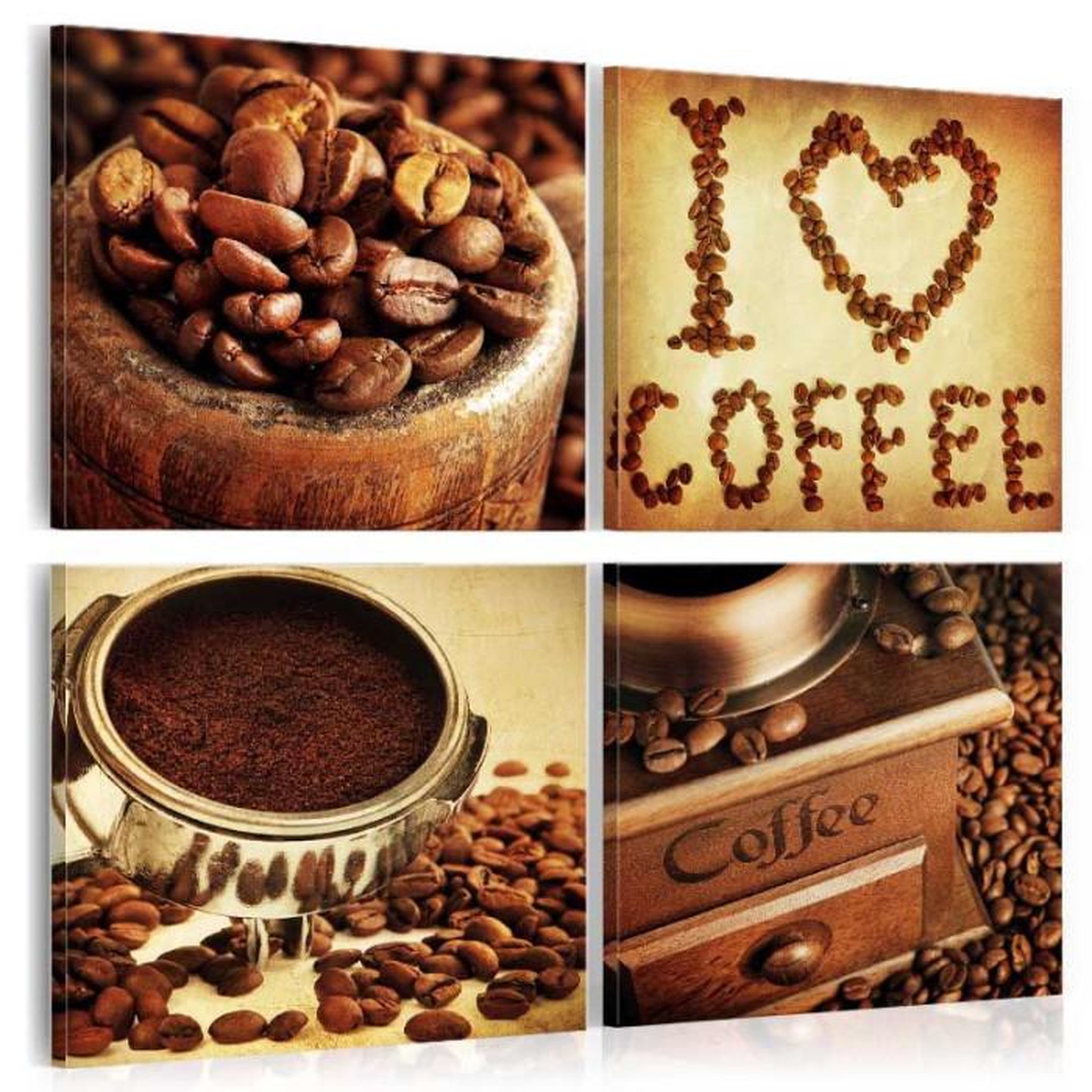 Paris Prix Tableau Imprimé  Coffee Pleasant Moments. Coloris disponibles : Multicolore