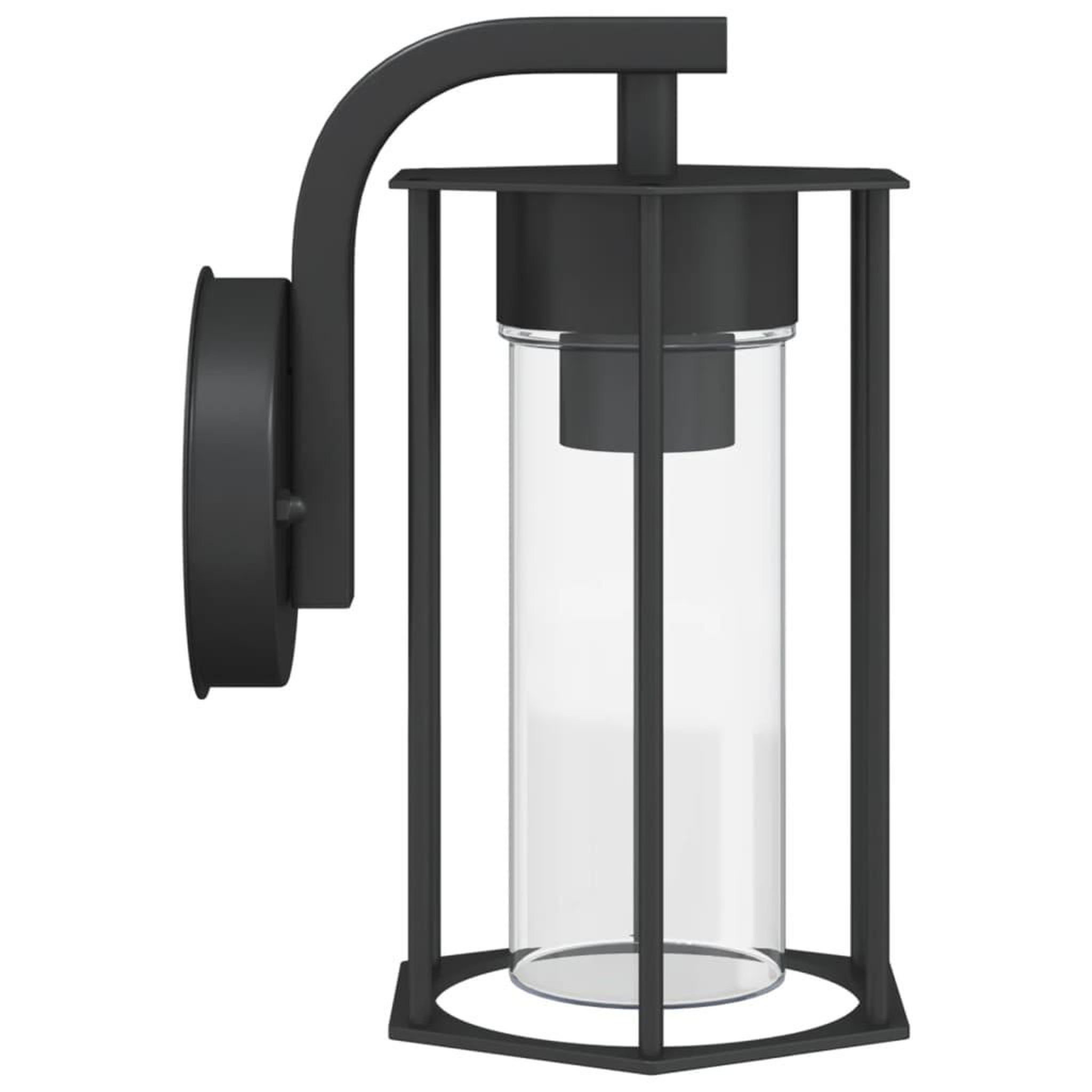 Voir la diapositive 5 : VIDAXL Applique murale d'exterieur noir acier inoxydable