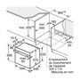 Voir la diapositive 5 : BOSCH Four intégrable multifonction 71l 60cm ecoclean hydrolyse - HBA534BS3