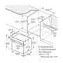 Voir la diapositive 5 : BOSCH Four intégrable multifonction 71l 60cm ecoclean hydrolyse - HBA534BS3