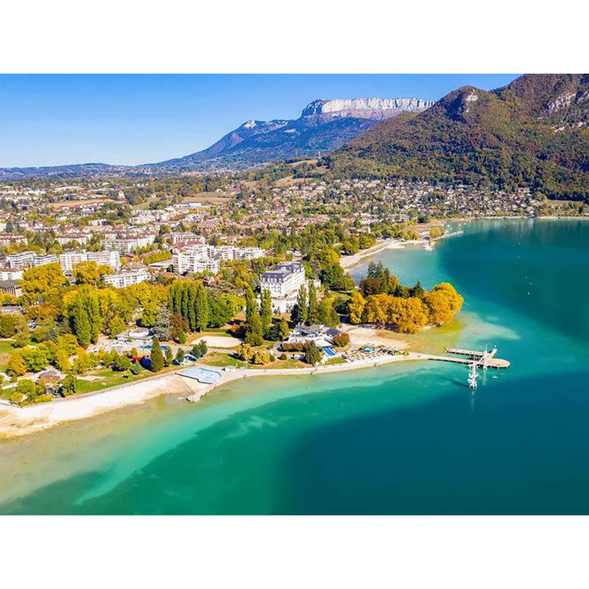 Smartbox Vol en montgolfière pour 2 proche du lac d'Annecy et de sa région - Coffret Cadeau Sport & Aventure