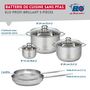 Voir la diapositive 2 : ELO Ensemble de 2 Poêles de cuisson 24 et 28 cm et 3 faitouts 12, 20 et 24 cm Elo Profi Brillant