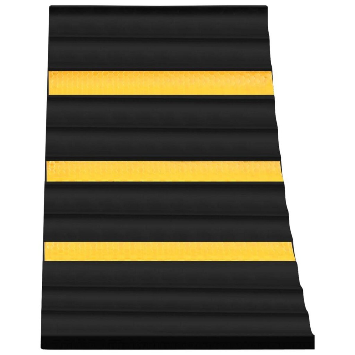 VIDAXL Cales de roue 2 pcs 29x16x19 cm Caoutchouc