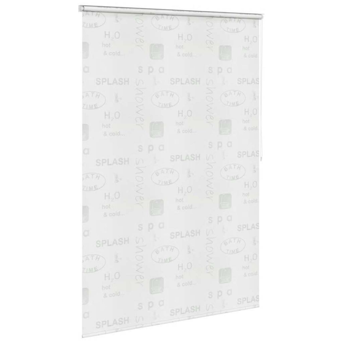 VIDAXL Store roulant de douche 140x240 cm Eclaboussures