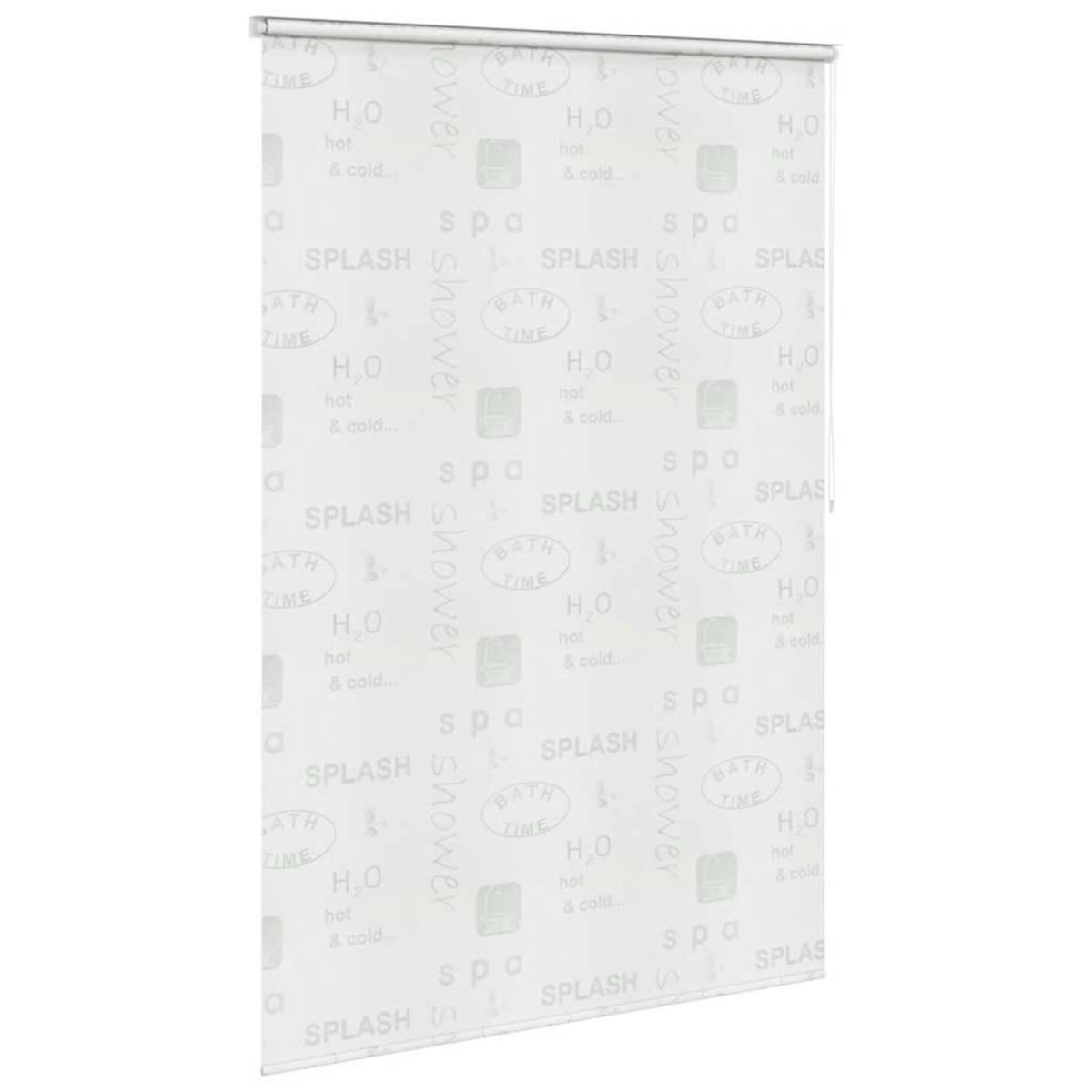 VIDAXL Store roulant de douche 140x240 cm Eclaboussures